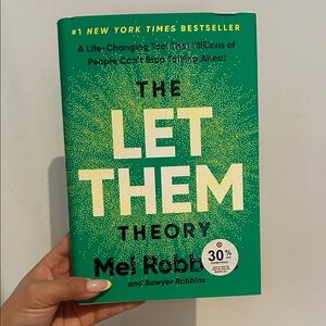 The Let Them Theory - Green Hardcover Book by